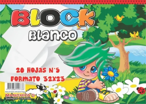 Block Blanco x 25